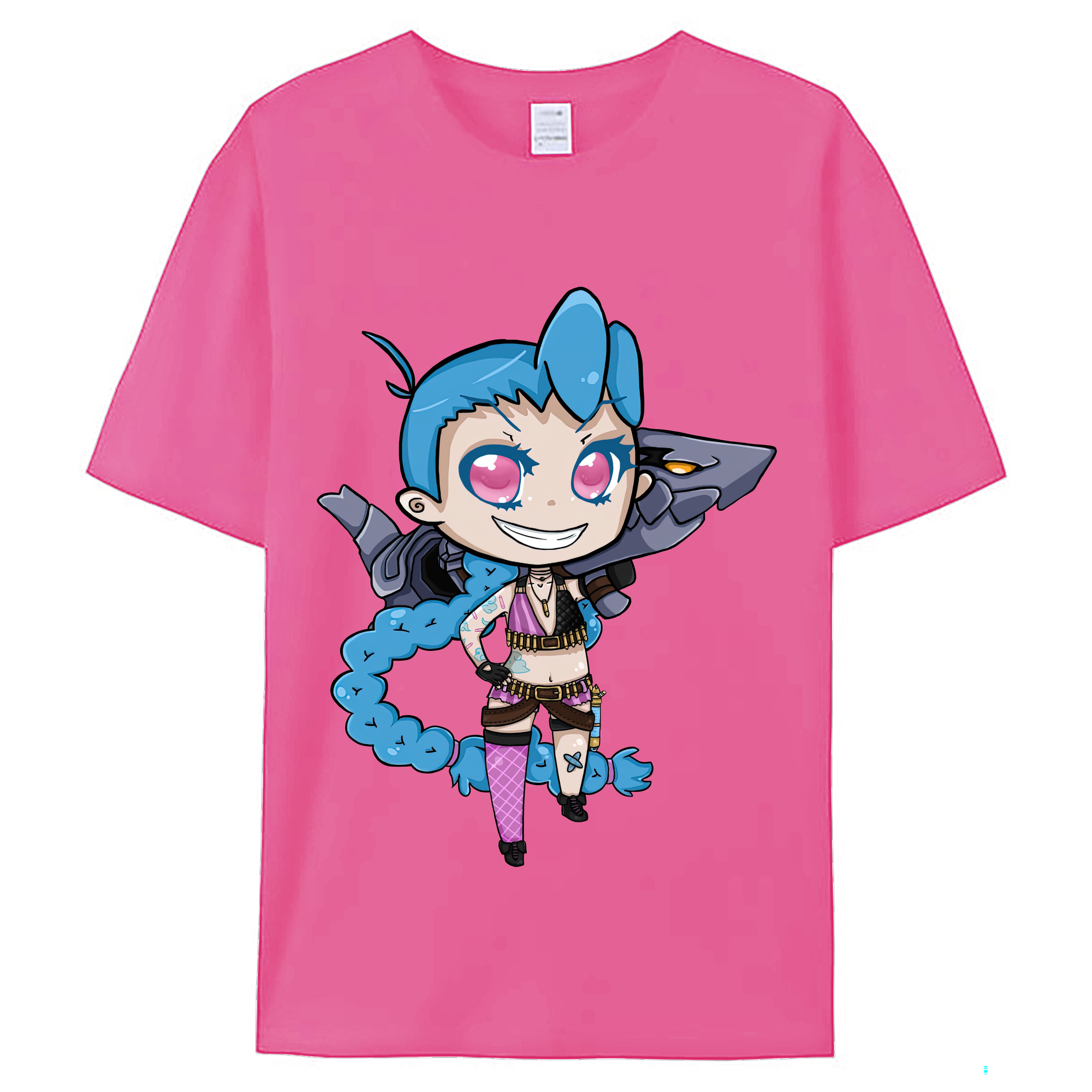（画像用） リーグ・オブ・レジェンド League of Legends LOL レディースカジュアルプリントTシャツ（綿100％）